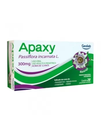 APAXY 300MG C/20CPR PASSIFLORA (GEOLAB)