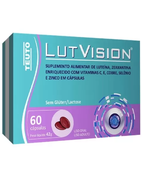 LUTVISION C/60CAPS LUTEINA ZEAXANATINA (TEUTO)