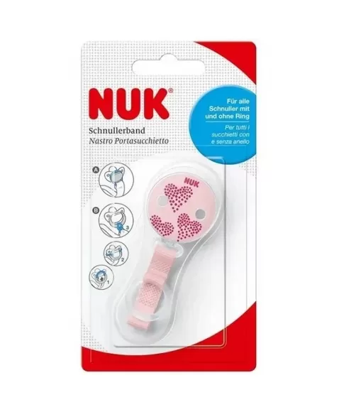 PRENDEDOR CHUPETA DUO GIRL (PA7562-UG) (NUK)