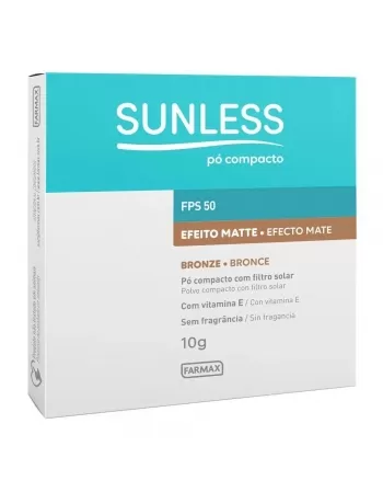 PO COMPACTO SUNLESS FPS50 BRONZE 10G (FARMAX)