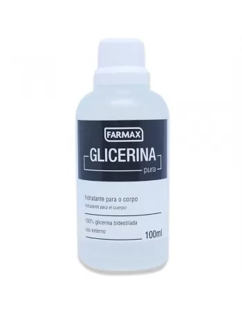 GLICERINA BI-DESTILADA PURA 100ML (FARMAX)