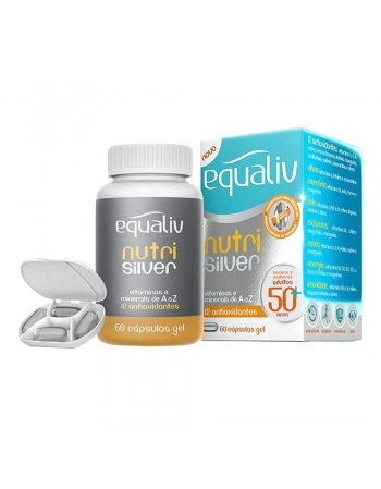 NUTRI SILVER LUTEINA ZEAXANTINA VITAMINA A-Z C/60CAPS (EQUALIV)