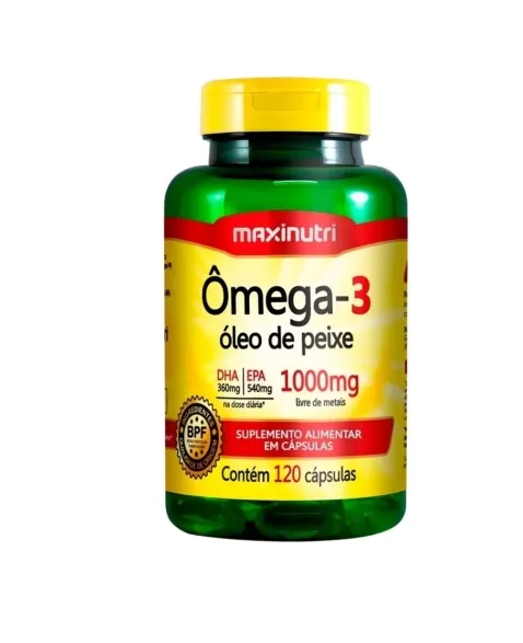 OMEGA 3 1000MG C/120CAPS (MAXINUTRI)