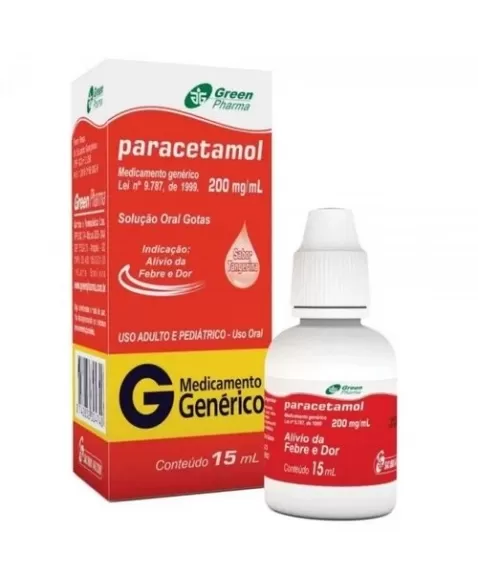 PARACETAMOL GOTAS 15ML (GREEN PHARMA)