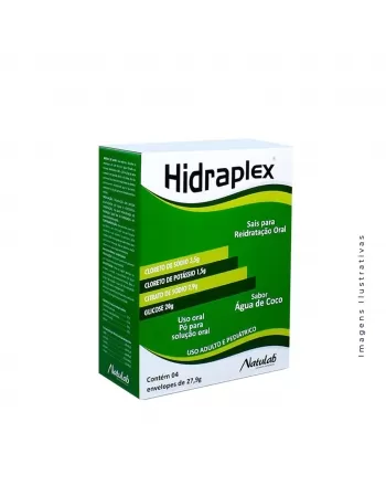 HIDRAPLEX PO REIDRATANTE AGUA DE COCO C/4 UND (NATULAB)