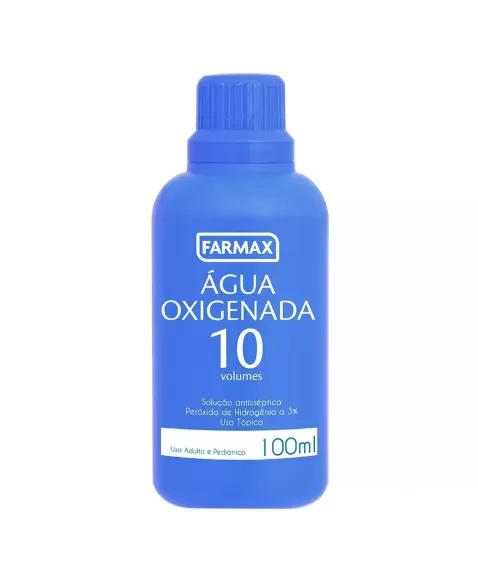 AGUA OXIGENADA 10 VOLUMES 100ML (FARMAX)