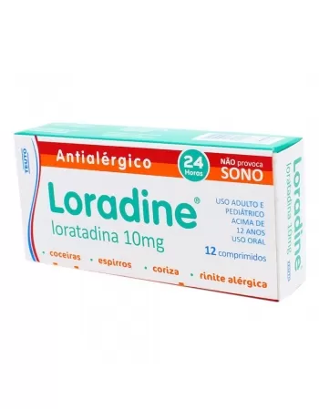 LORADINE 10MG C/12CPR LORATADINA (TEUTO)