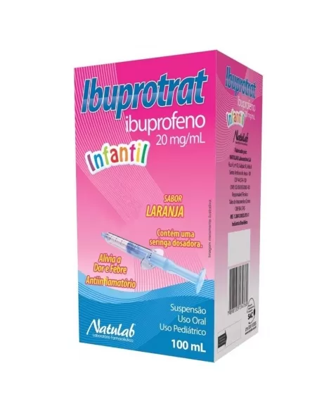 IBUPROTRAT SUSPENSAO 100ML IBUPROFENO (NATULAB)