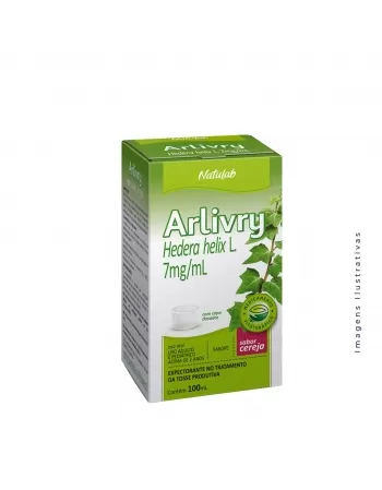 ARLIVRY HEDERA CEREJA XAROPE 100ML (NATULAB)