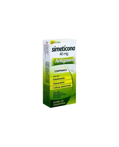 SIMETICONA 40MG C/20CPR (GLOBO)