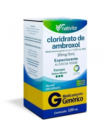 AMBROXOL XAROPE ADULTO 100ML (NATIVITA)