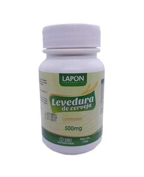 LEVEDURA DE CERVEJA 500MG C/280CPR (LAPON)