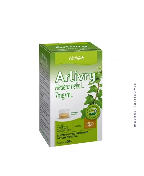 ARLIVRY HEDERA MEL XAROPE 100ML (NATULAB)