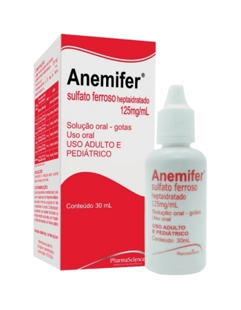 ANEMIFER GOTAS 30ML SULFATO FERROSO (PHARMASCIENCE)