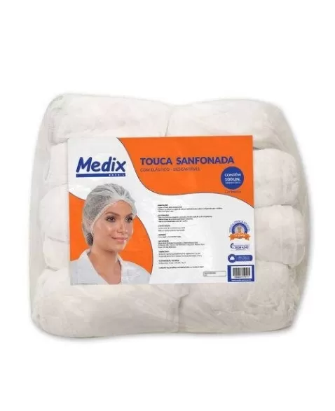 TOUCA DESCARTAVEL C/100 UND (MEDIX)