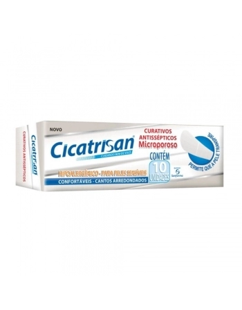 CURATIVO MICROPOROSO C/10 CICATRISAN (SANFARMA)