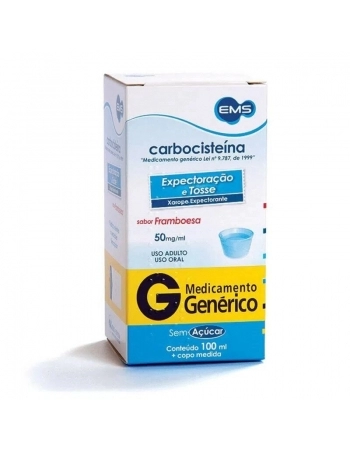 CARBOCISTEINA XAROPE ADULTO 100ML (EMS)