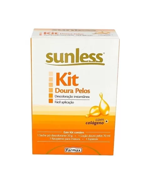 KIT DOURA PELOS SUNLESS C/COLAGENO (FARMAX)