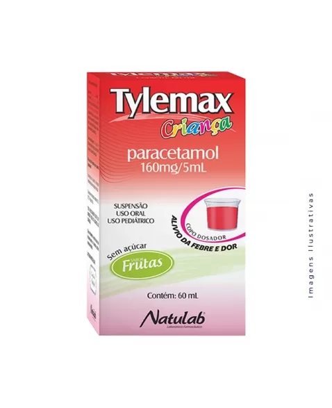 TYLEMAX CRIANCA SUSPENSAO 60ML PARACETAMOL (NATULAB)