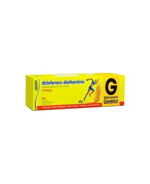 DICLOFENACO DIETILAMONIO GEL 60G (TEUTO)