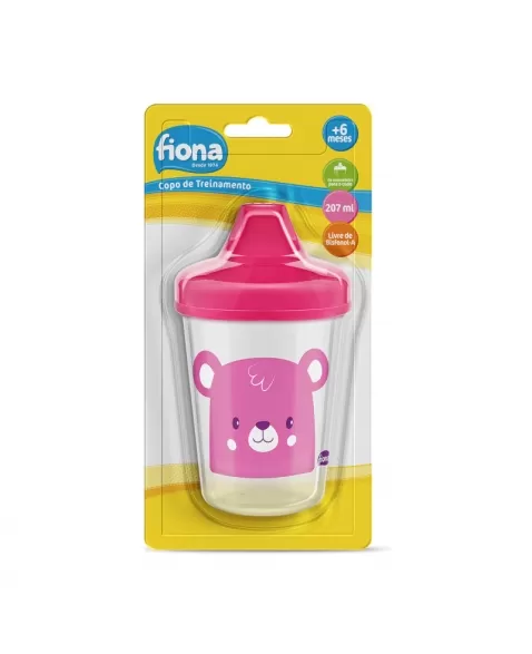 COPO DESENHOS FIONA 207ML - ROSA