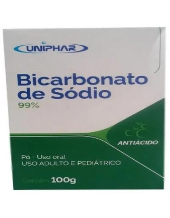 BICARBONATO DE SODIO PO 100G (UNIPHAR)