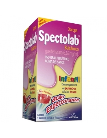 SPECTOLAB FRAMBOESA INF.XP.150ML GUAIFENESINA