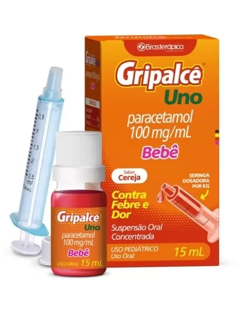 GRIPALCE BEBE SUSP.15ML PARACETAMOL