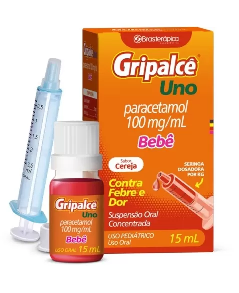 GRIPALCE BEBE SUSP.15ML PARACETAMOL