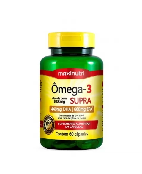 OMEGA 3 1000MG SUPRA C/60CAPS