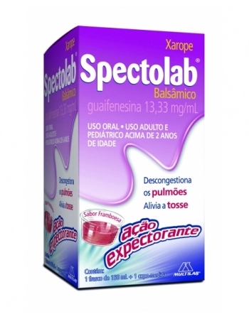 SPECTOLAB FRAMBOESA XP.150ML GUAIFENESINA