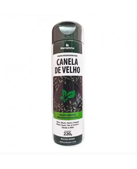 GEL MASS.CANELA DE VELHO C/SEBO DE CARNEIRO 220G