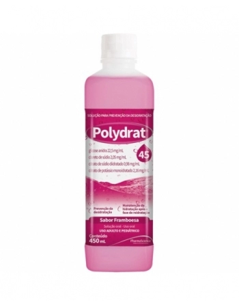 POLYDRAT SOLUCAO REIDRATANTE FRAMBOESA 450ML