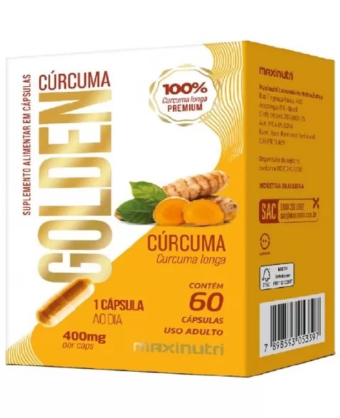 CURCUMA GOLDEN 400MG C/60CAPS