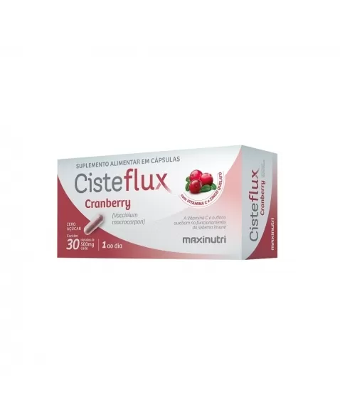 CISTEFLUX 500MG C/30CAPS CRANBERRY