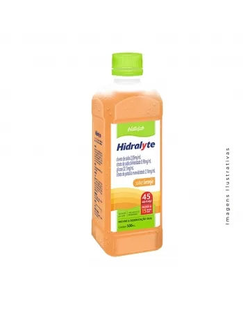 HIDRALYTE SOLUCAO REIDRATANTE 45 LARANJA 500ML (NATULAB)