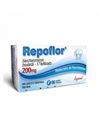 REPOFLOR 200MG INF.C/6ENV.