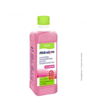 HIDRALYTE SOLUCAO REIDRATANTE 45 TUTTI-FRUTTI 500ML (NATULAB)