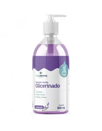 SABONETE LIQUIDO GLICE.LAVANDA MAISDERMA 500ML