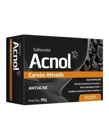 SABONETE ACNOL CARVAO ATIVADO 90G