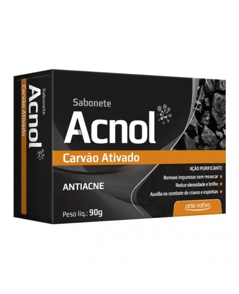 SAB.ACNOL CARVAO ATIVADO 90G