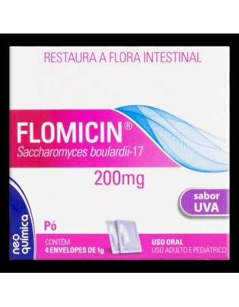 FLOMICIN 200MG INF.C/4ENV.UVA