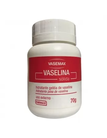 VASELINA POMADA SOLIDA 70G VASEMAX (FARMAX)