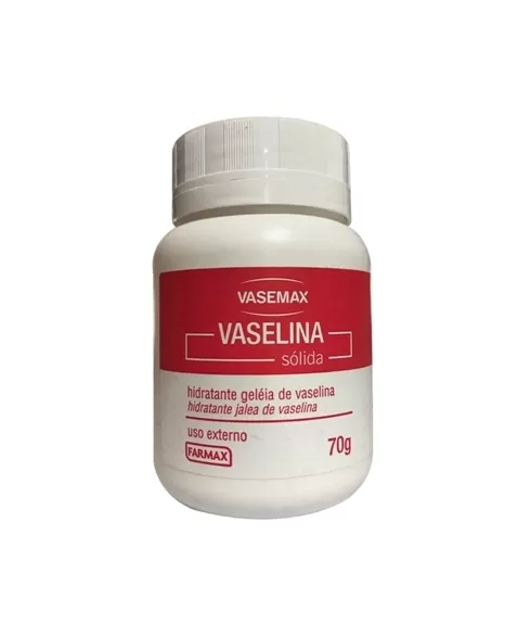 VASELINA POMADA SOLIDA 70G VASEMAX (FARMAX)