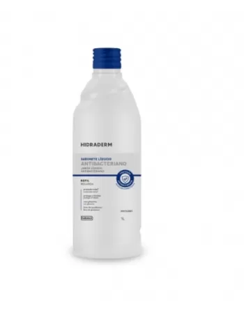 SABONETE LIQUIDO HIDRADERM REFIL ANTI-BACTERIANO 1L (FARMAX)