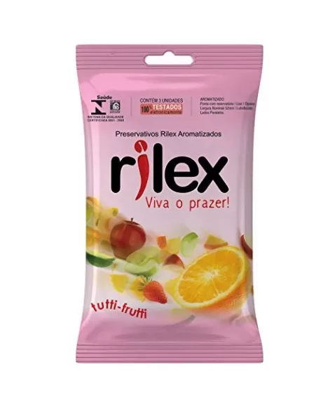 PRESERVATIVO RILEX TUTTI-FRUTTI C/3 UND (INOVATEX)