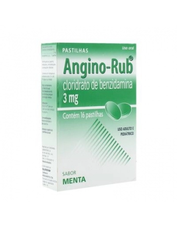 ANGINO-RUB PAST.MENTA C/16 BENZIDAMINA