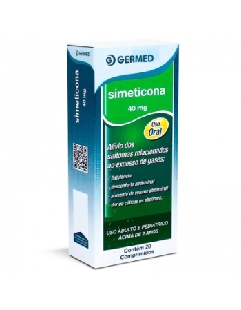 SIMETICONA 40MG C/20CPR