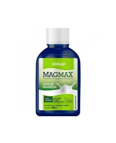 LEITE MAGNESIA MAGMAX HORTELA 300ML