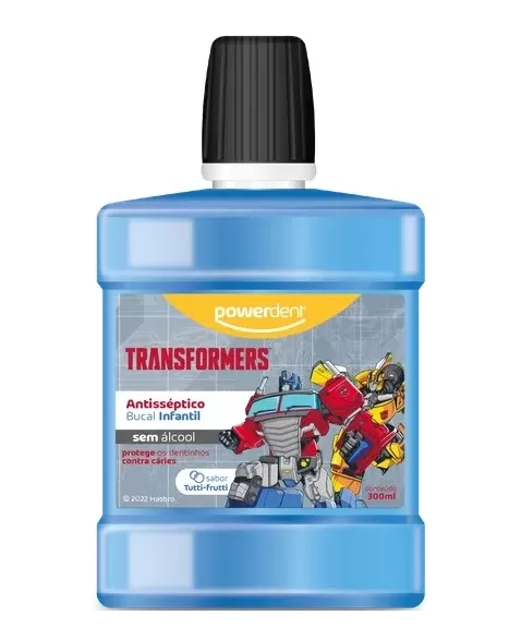 ANTISSEPTICO BUCAL INF.TRANSFORMES T.FRUTTI 300ML (2458)